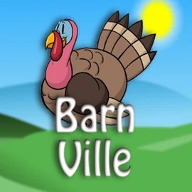 Lottery logo of Barn Ville from Wizard Games at Fridayroll Casino