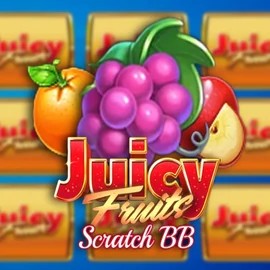 Lottery logo of Juicy Fruits Scratch BB from Barbara Bang at Fridayroll Casino