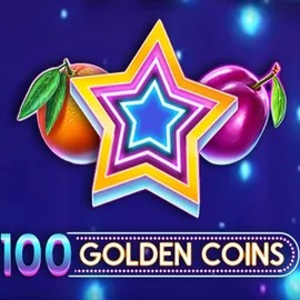 100 Golden Coins logo by Amusnet Interactive at Fridayroll Casino
