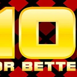 Official Table Games logo: 10s or Better by 1x2gaming at Fridayroll Casino