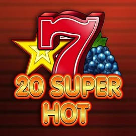 20 Super Hot logo by Amusnet Interactive at Fridayroll Casino