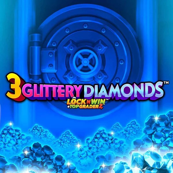 3 Glittery Diamonds online slot from PearFiction Studios – play at fridayroll-casino.eu