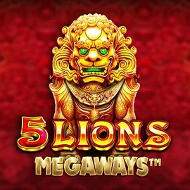 Play the 5 Lions Megaways slot by Pragmatic Play on Fridayroll Casino