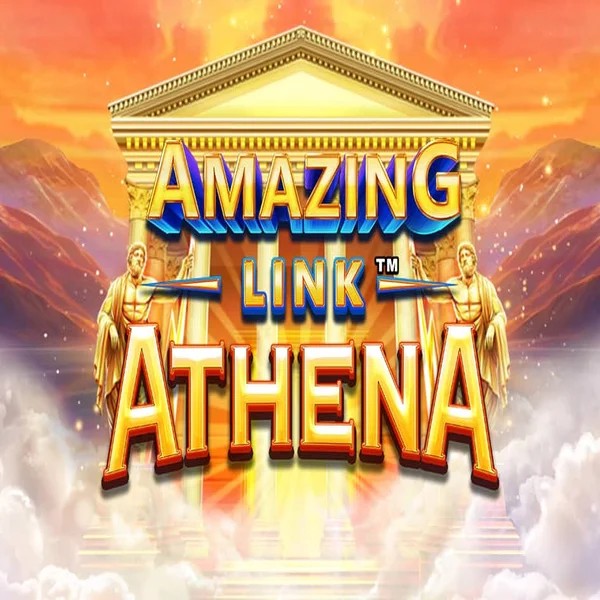 Amazing Link Athena slot logo by SpinPlay Games at Fridayroll Casino