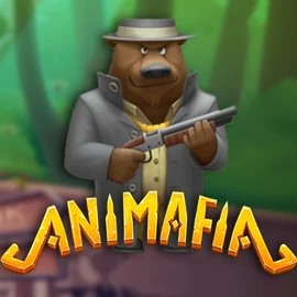 Animafia slot logo by Peter & Sons at Fridayroll Casino