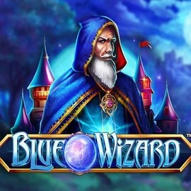 Blue Wizard logo by Quickspin Fridayroll Casino