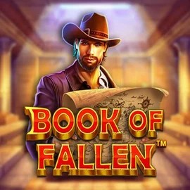 Book Of Fallen slot visual from Pragmatic Play available on fridayroll-casino.eu