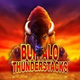 Slots logo of Buffalo Thunderstacks from Amatic Industries at Fridayroll Casino