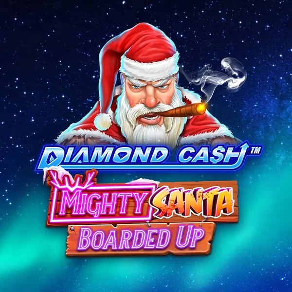 Enjoy Diamond Cash Mighty Santa Boarded Up by Greentube – logo hosted on fridayroll-casino.eu