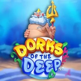 Official Slots logo: Dorks of the Deep by Hacksaw Gaming at Fridayroll Casino