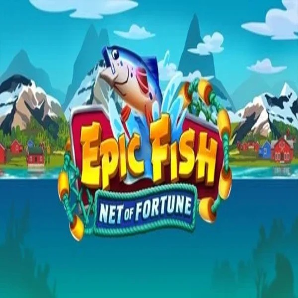 Slots logo of Epic Fish Net of Fortune from Quickspin at Fridayroll Casino