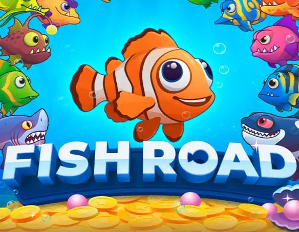 Play the Fish Road slot by InOut on Fridayroll Casino