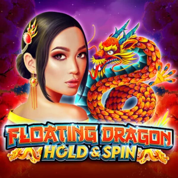 Floating Dragon slot logo by Pragmatic Play at Fridayroll Casino