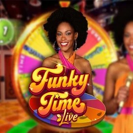 Funky Time game by Evolution – logo hosted on Fridayroll Casino