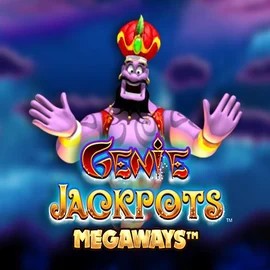 Genie Jackpots Megaways by Blueprint Gaming, showcased at fridayroll-casino.eu – game logo