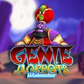 Genie Jackpots Wishmaker slot visual from Blueprint Gaming available on fridayroll-casino.eu