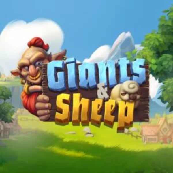 Giants and Sheep logo – Slots by Relax Gaming at Fridayroll Casino