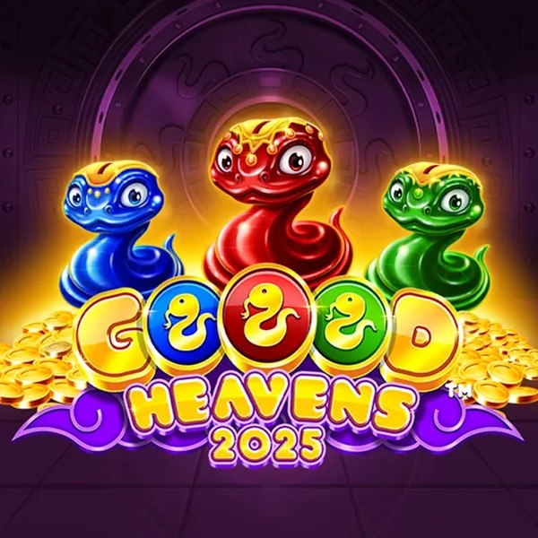 Goood Heavens logo – Slots by Rarestone Gaming at Fridayroll Casino