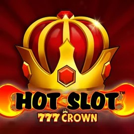 Hot Slot 777 Crown slot logo by Wazdan at Fridayroll Casino