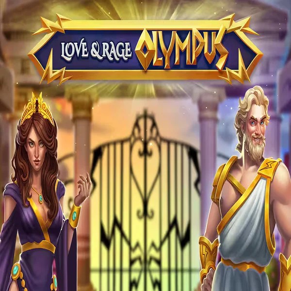 Love and Rage Olympus by Greentube, showcased at fridayroll-casino.eu – game logo