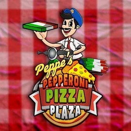 Peppe’s Pepperoni Pizza Plaza by Pragmatic Play, showcased at fridayroll-casino.eu – game logo