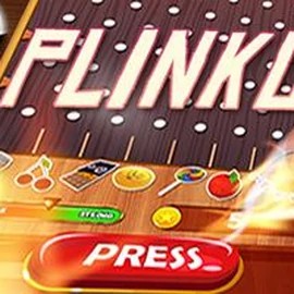 Plinko slot logo by BGAMING at Fridayroll Casino