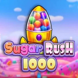 Sugar Rush 1000 logo by Pragmatic Play Fridayroll Casino