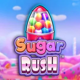 Enjoy Sugar Rush by Pragmatic Play – logo hosted on fridayroll-casino.eu