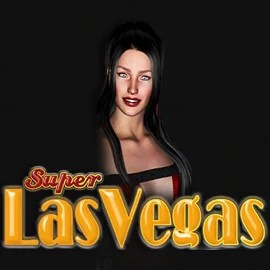Super Las Vegas slot logo by PlayLabs at Fridayroll Casino