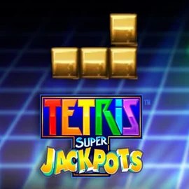 Tetris Super Jackpots logo – Jackpots by WMS at Fridayroll Casino