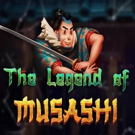 Official Slots logo: The Legend of Musashi by Peter & Sons at Fridayroll Casino