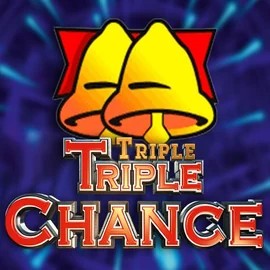Triple Triple Chance slot logo by Merkur Gaming at Fridayroll Casino