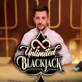 Unlimited Blackjack casino game by Ezugi – featured logo at Fridayroll Casino